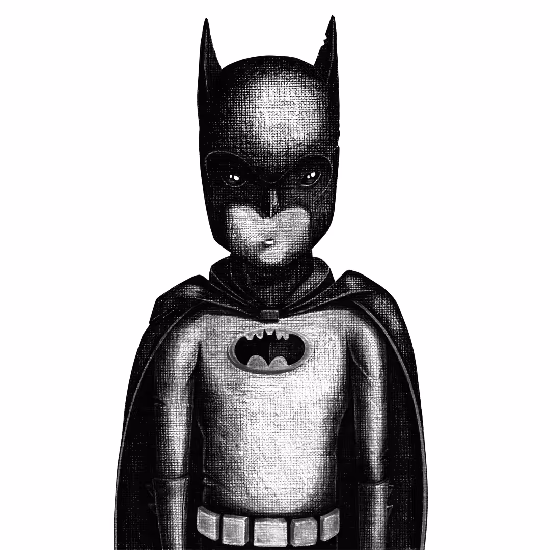 BATMAN grayscale