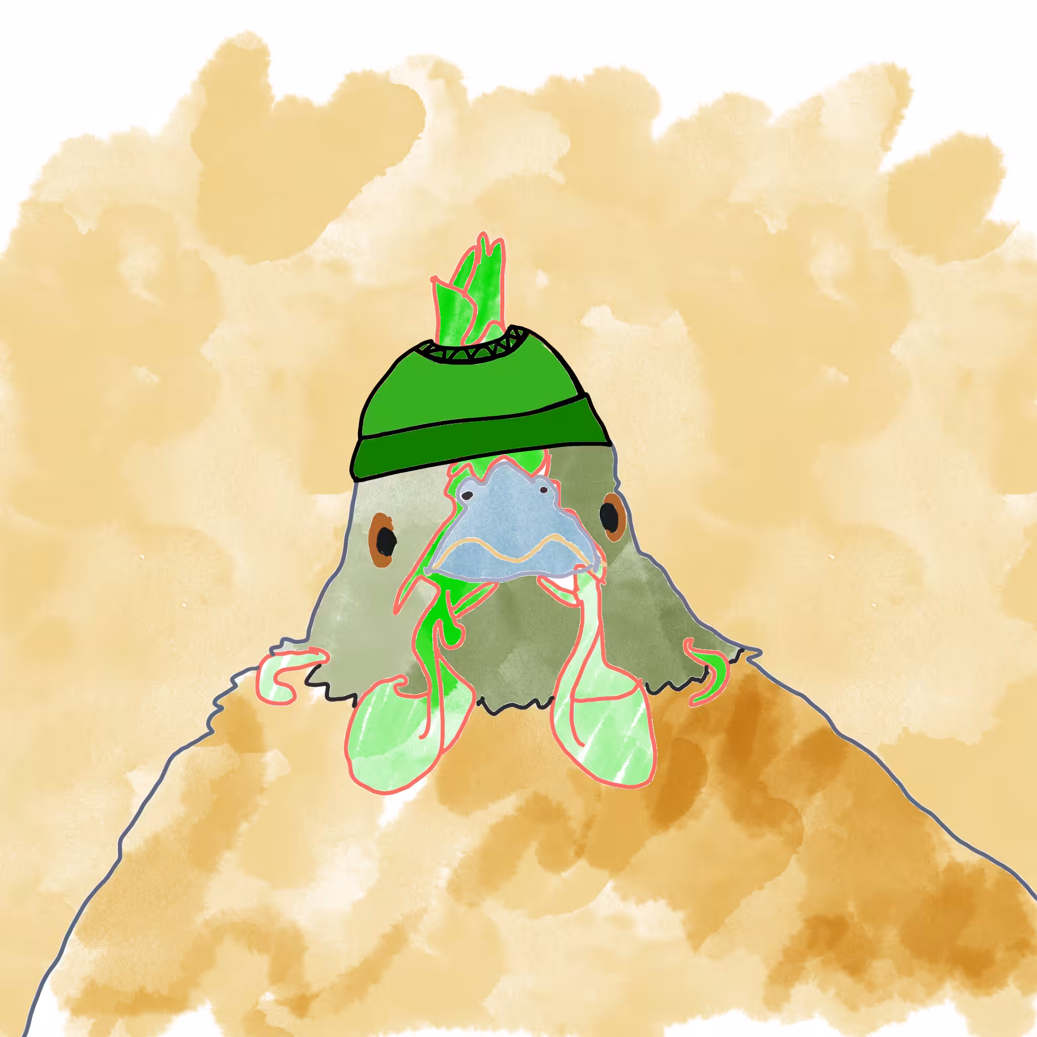 Feathery Friend #6