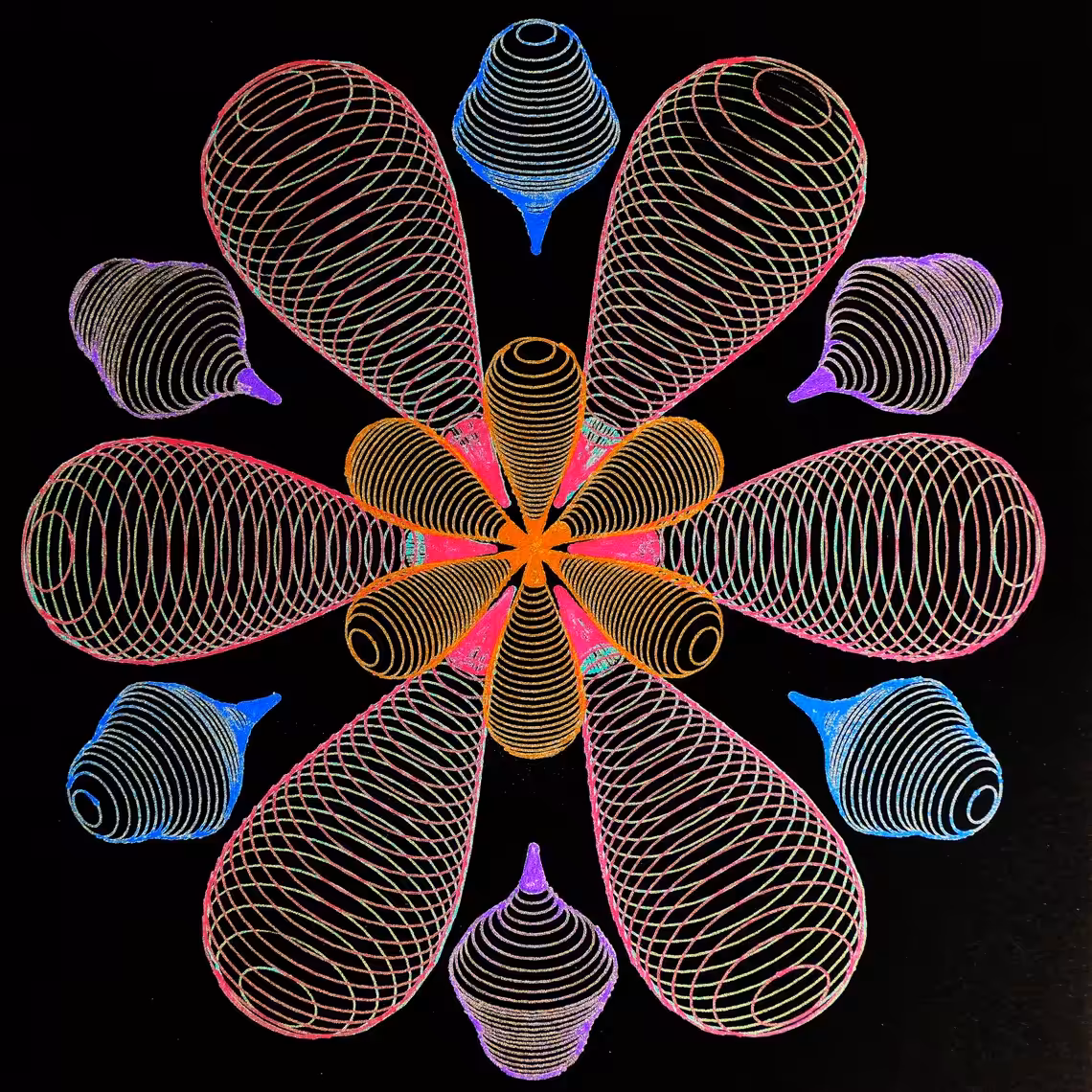 Gen-X | Generative Art | Black Square V