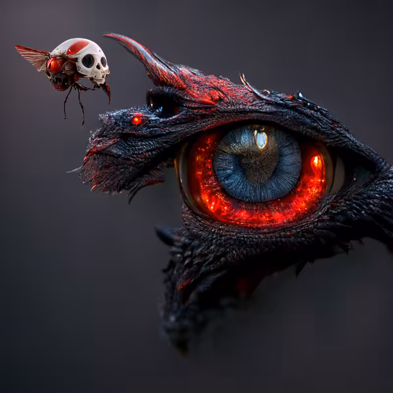 AI Eyes and Insect #3