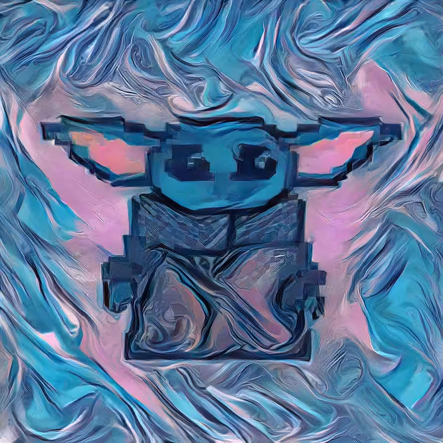 Oily Baby Yoda