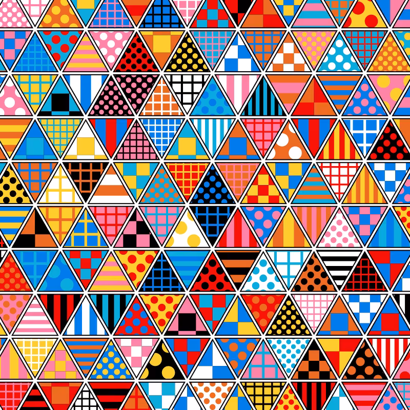 Triangle Tile #10