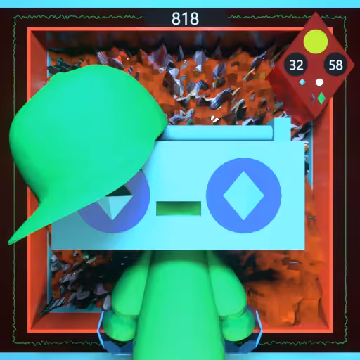 Boomboxhead 818