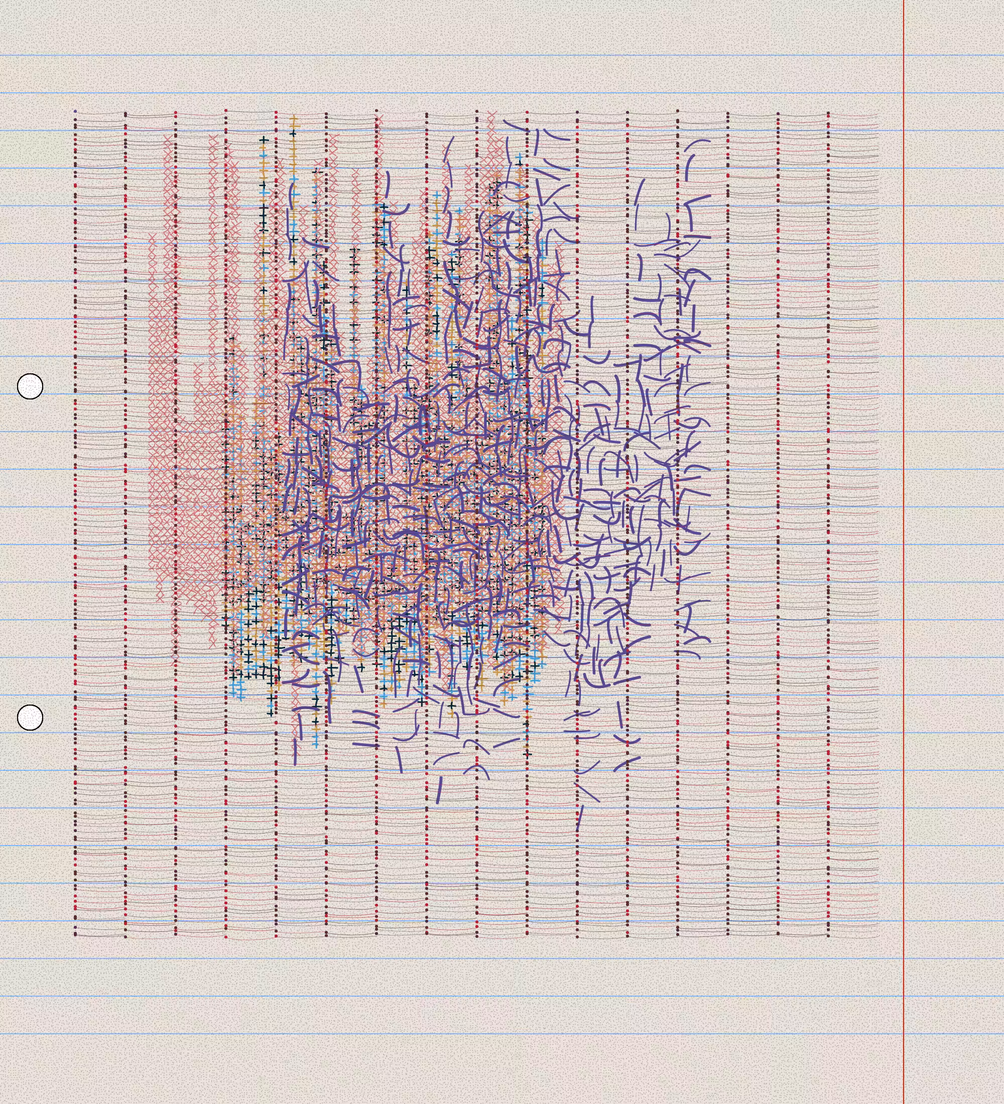 sketchbook page 3: threads #22