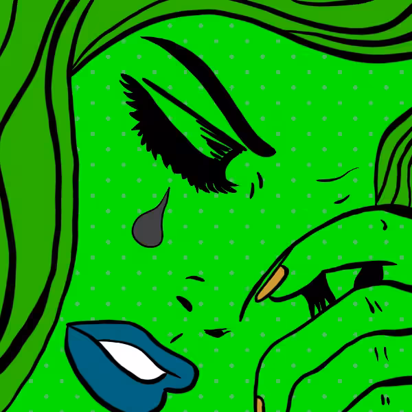  The crying lady 2022