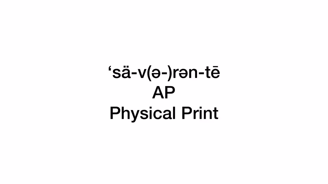 AP Physical Print