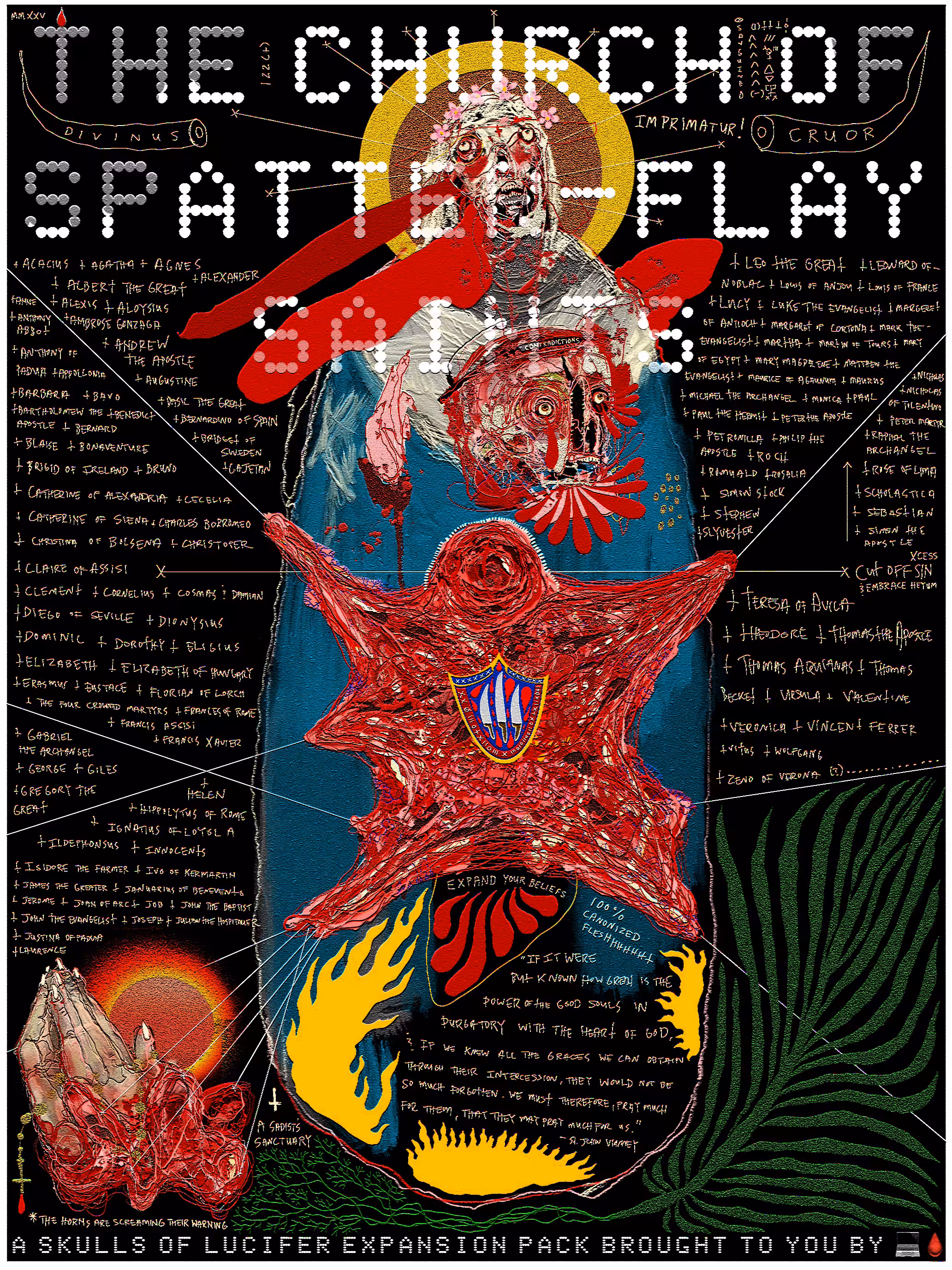 Spatter-Flay Poster