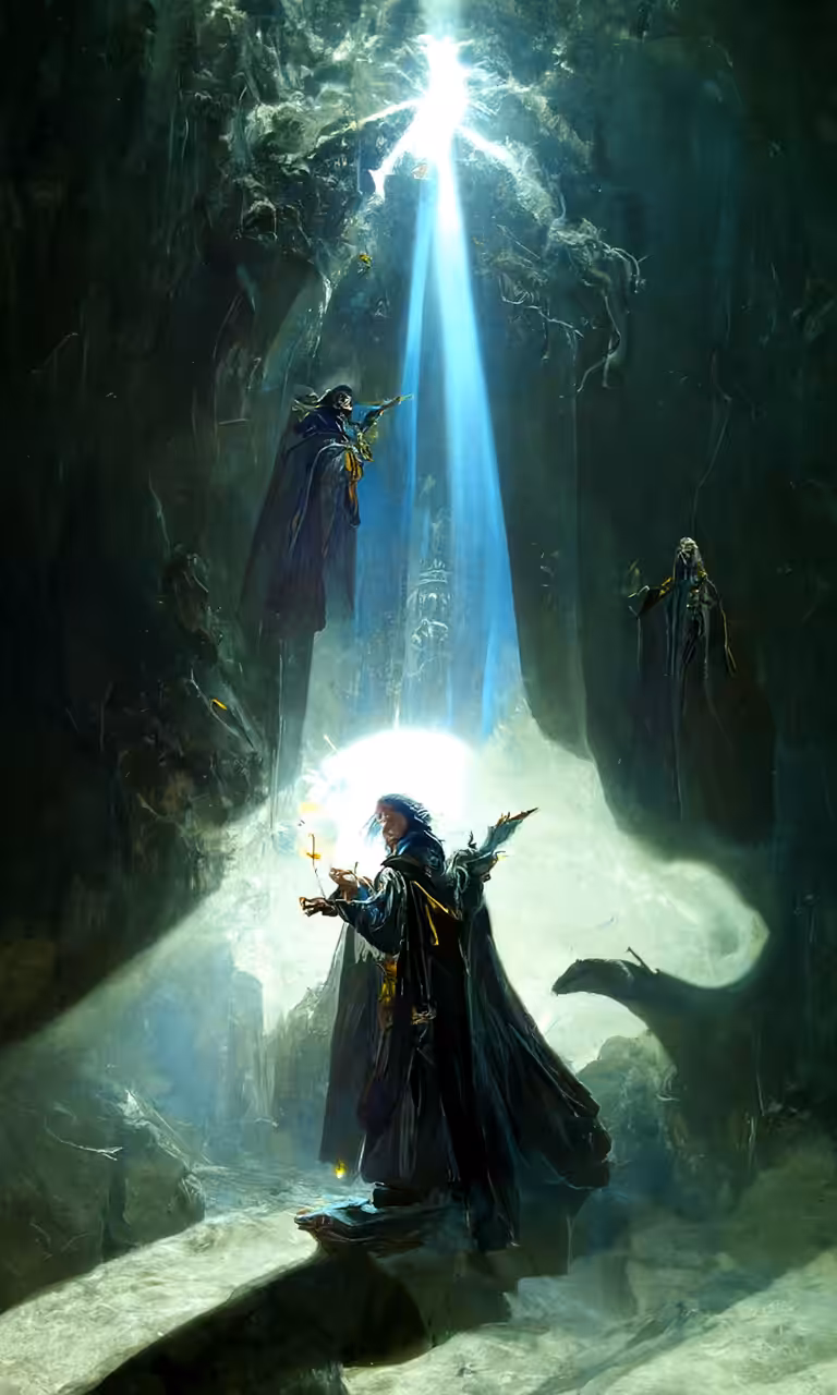 The Sorcerer and the Sacred Light #11