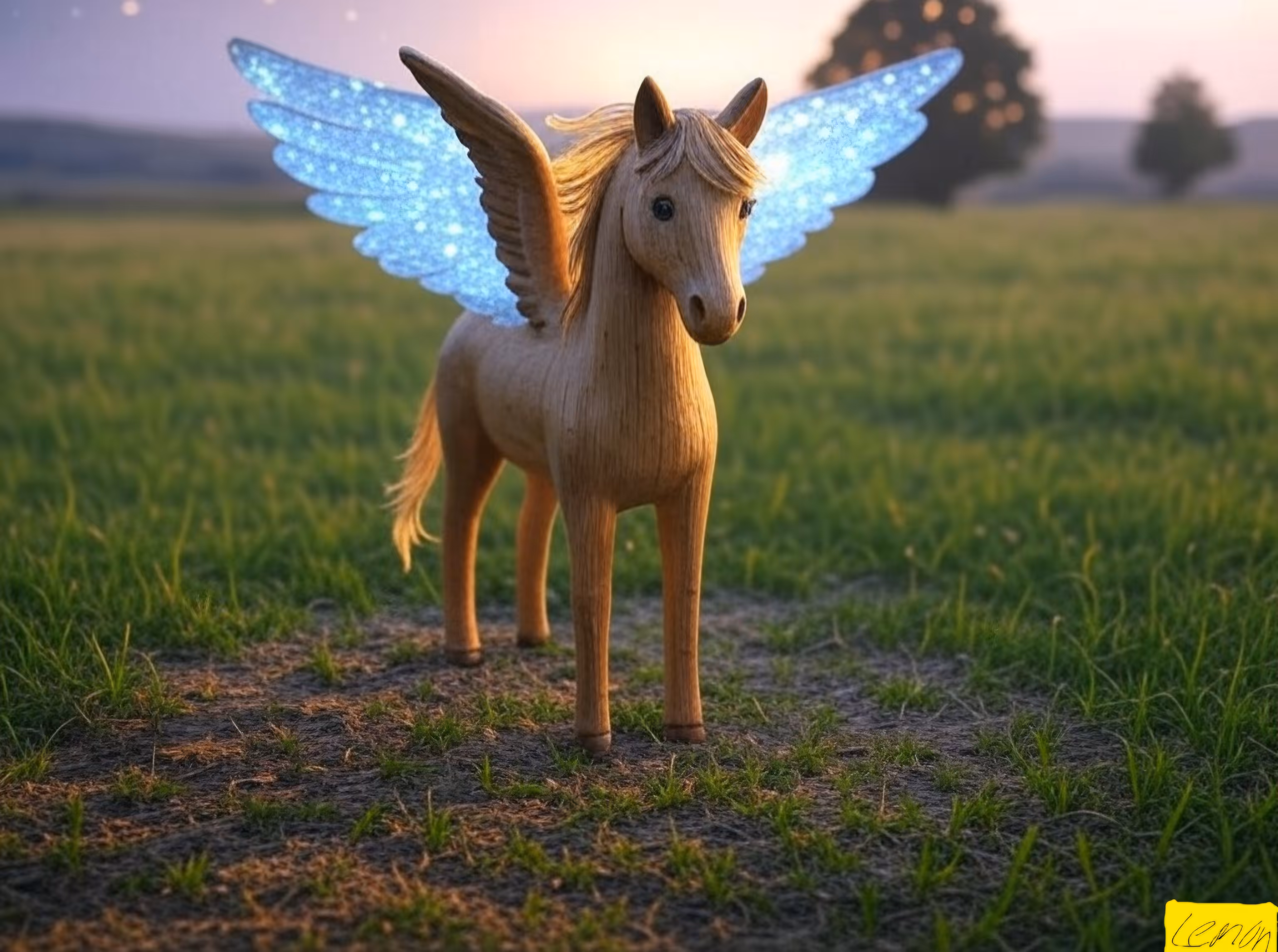Tri winged