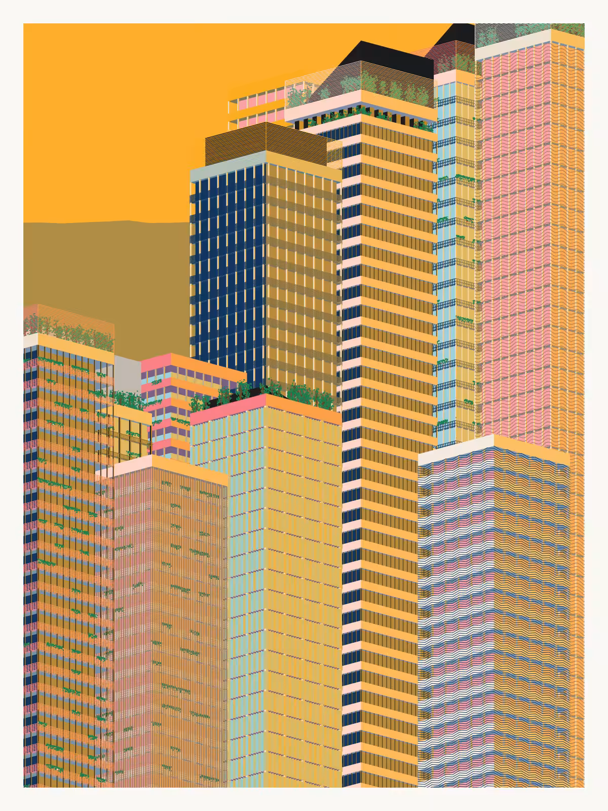 Perpendicular Inhabitation #103