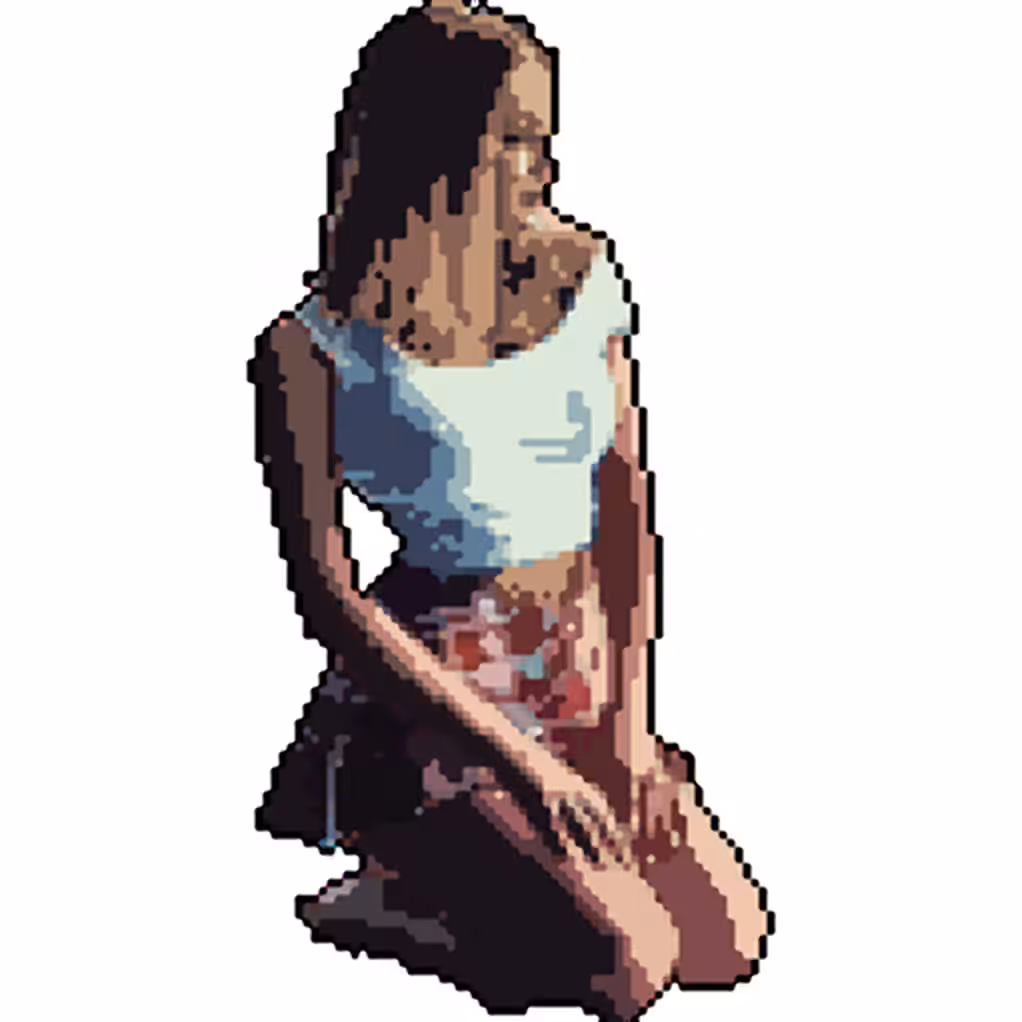 Kim #18 Pixel Girl