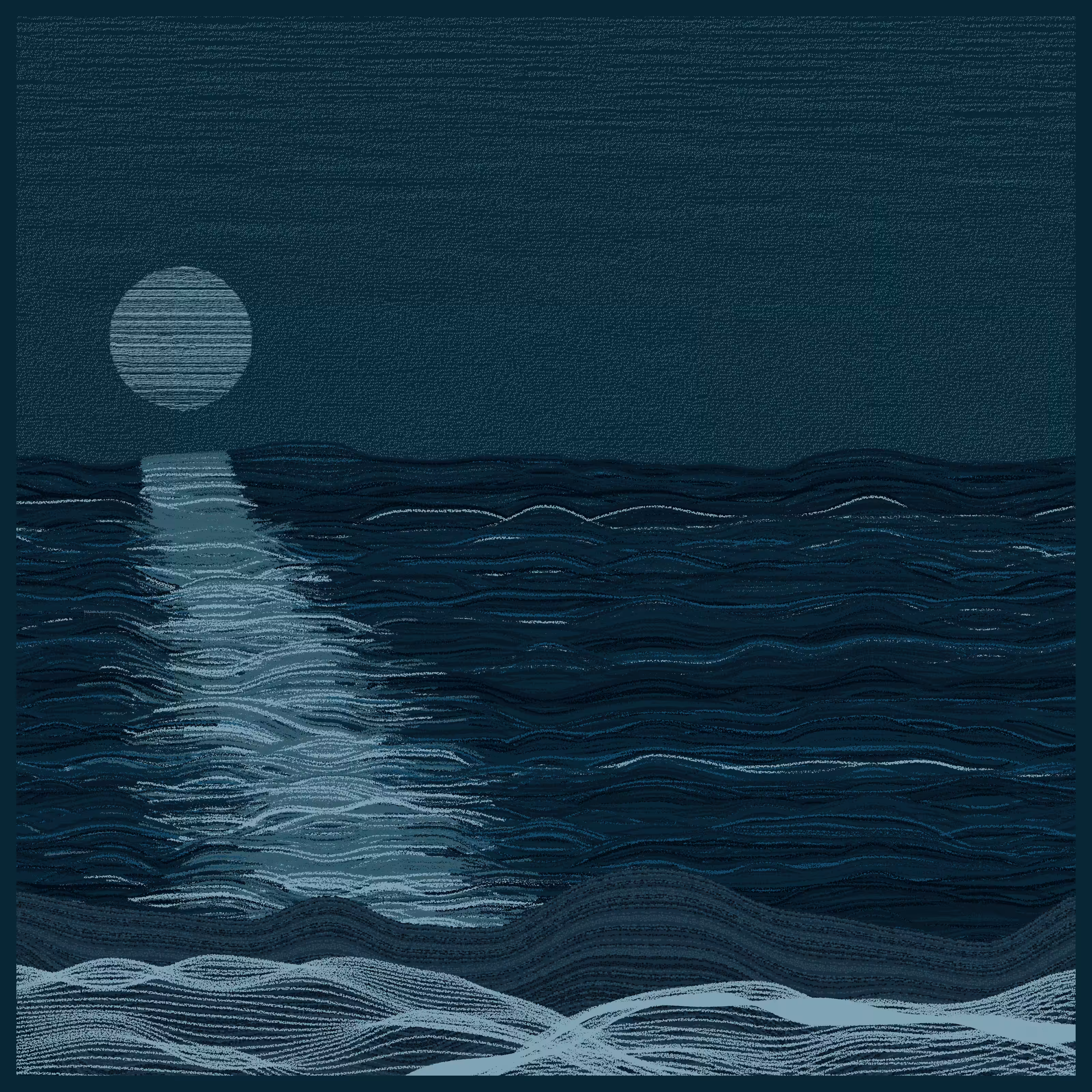 Moonlit Sea #233