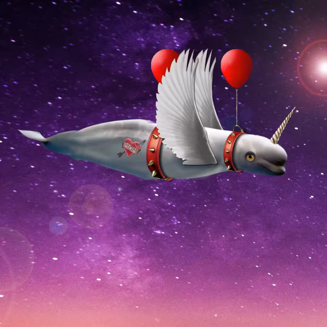 Unicorning all the whale to the BTC bank