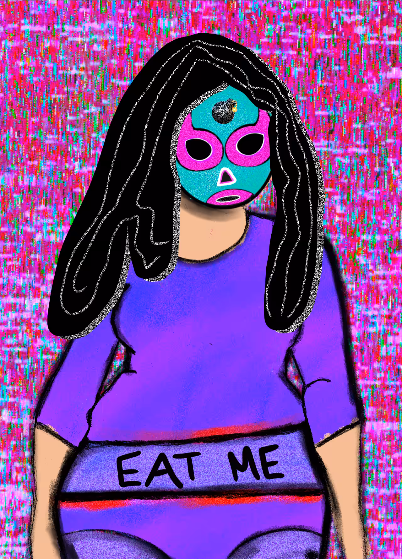 NFT luchadora #63