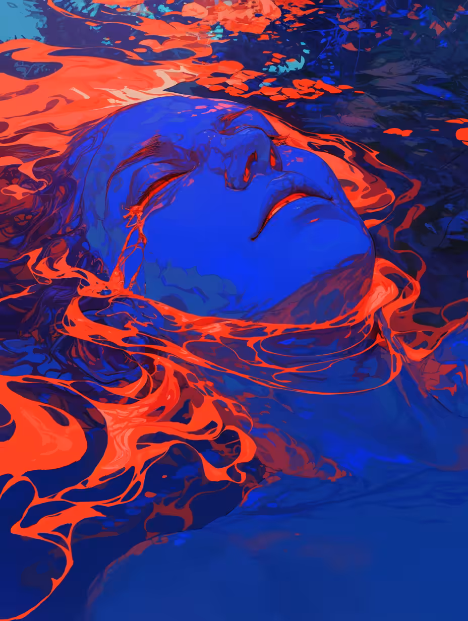 between swimming & drowning: untitled no. 16