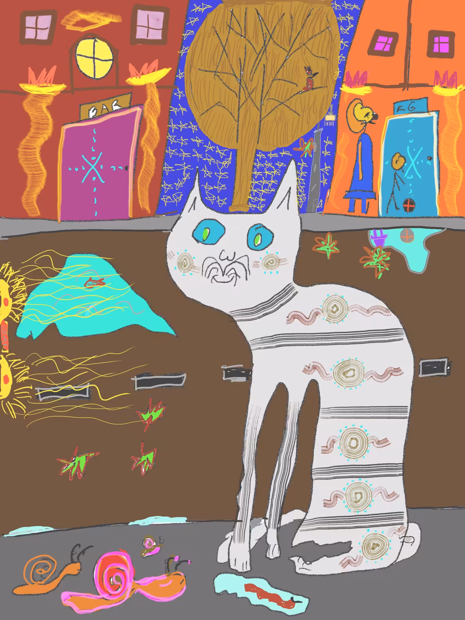 stars and the holy cat