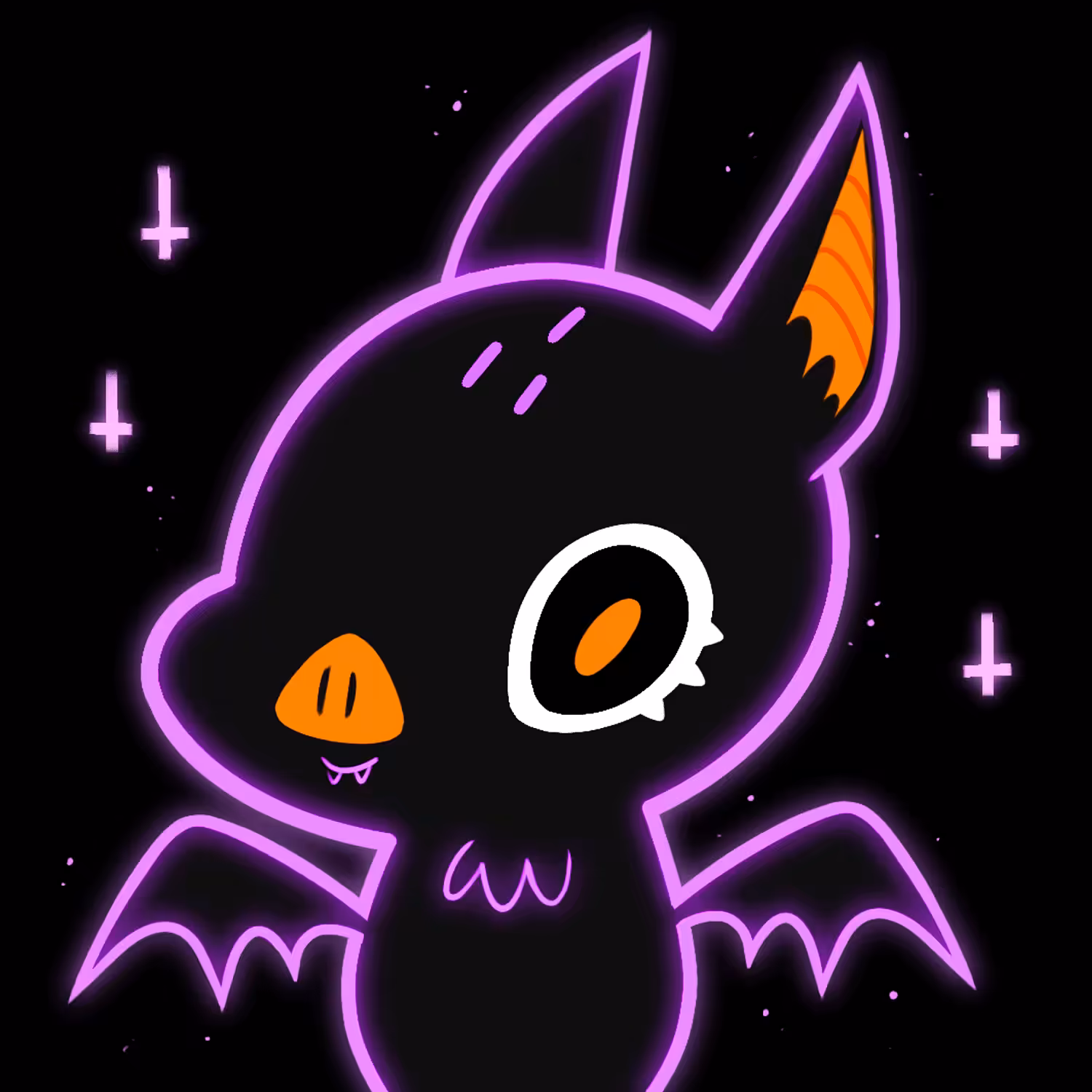 218-NEON BABY BAT
