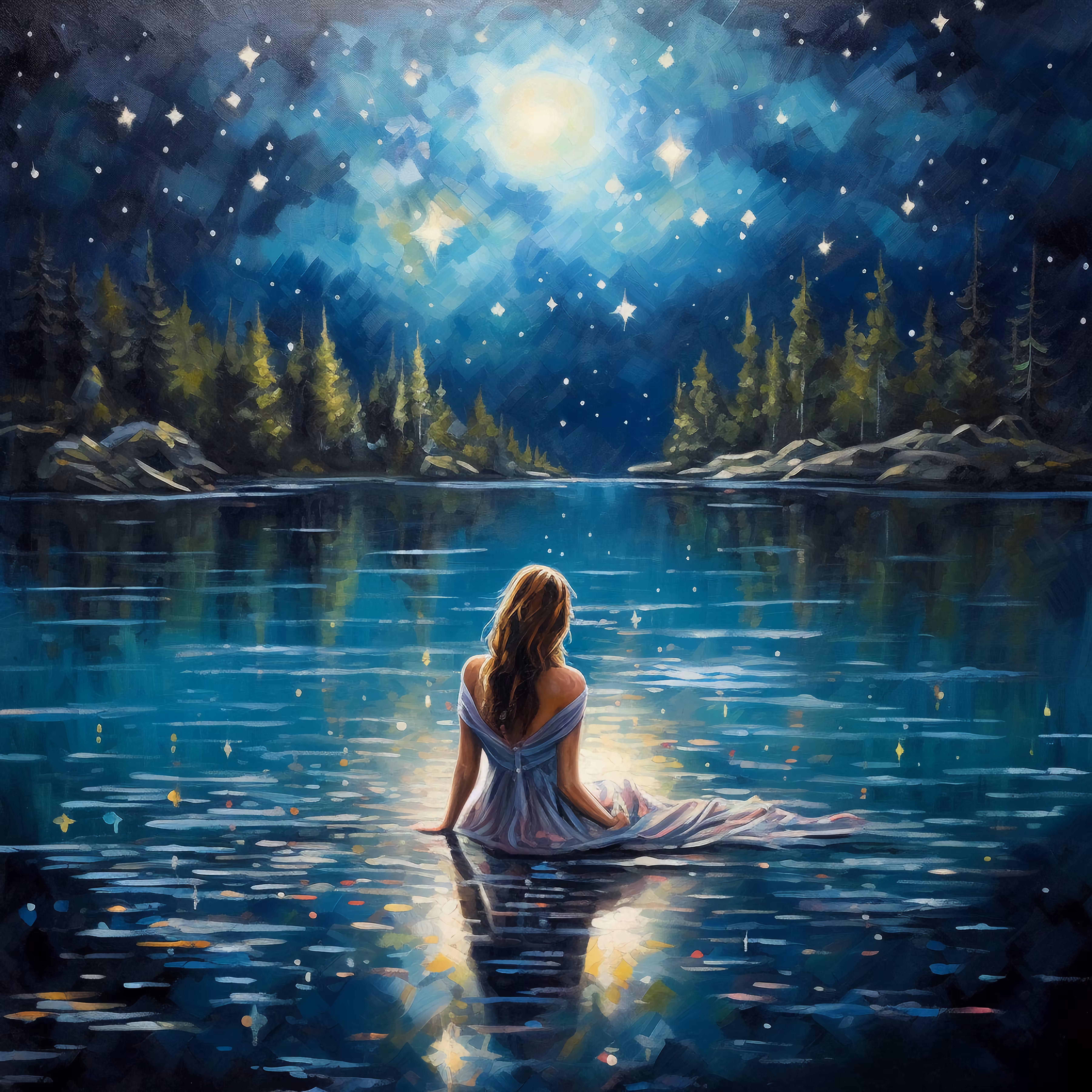 Moonlit serenity