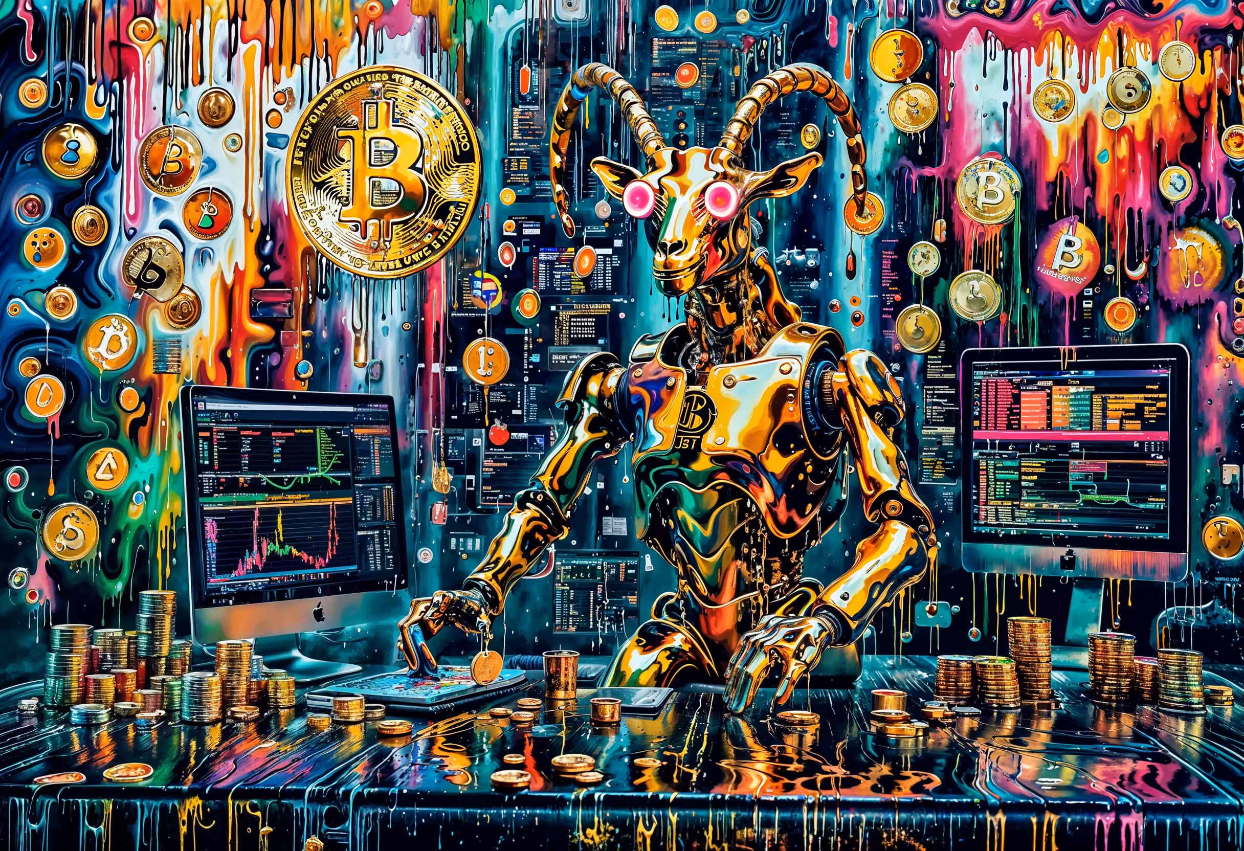 TOKENIZED GARBAGE: AI MEME-COIN DEV 🤖🪙(WIYW - GANs, MJ6, SDXL & Magnific)