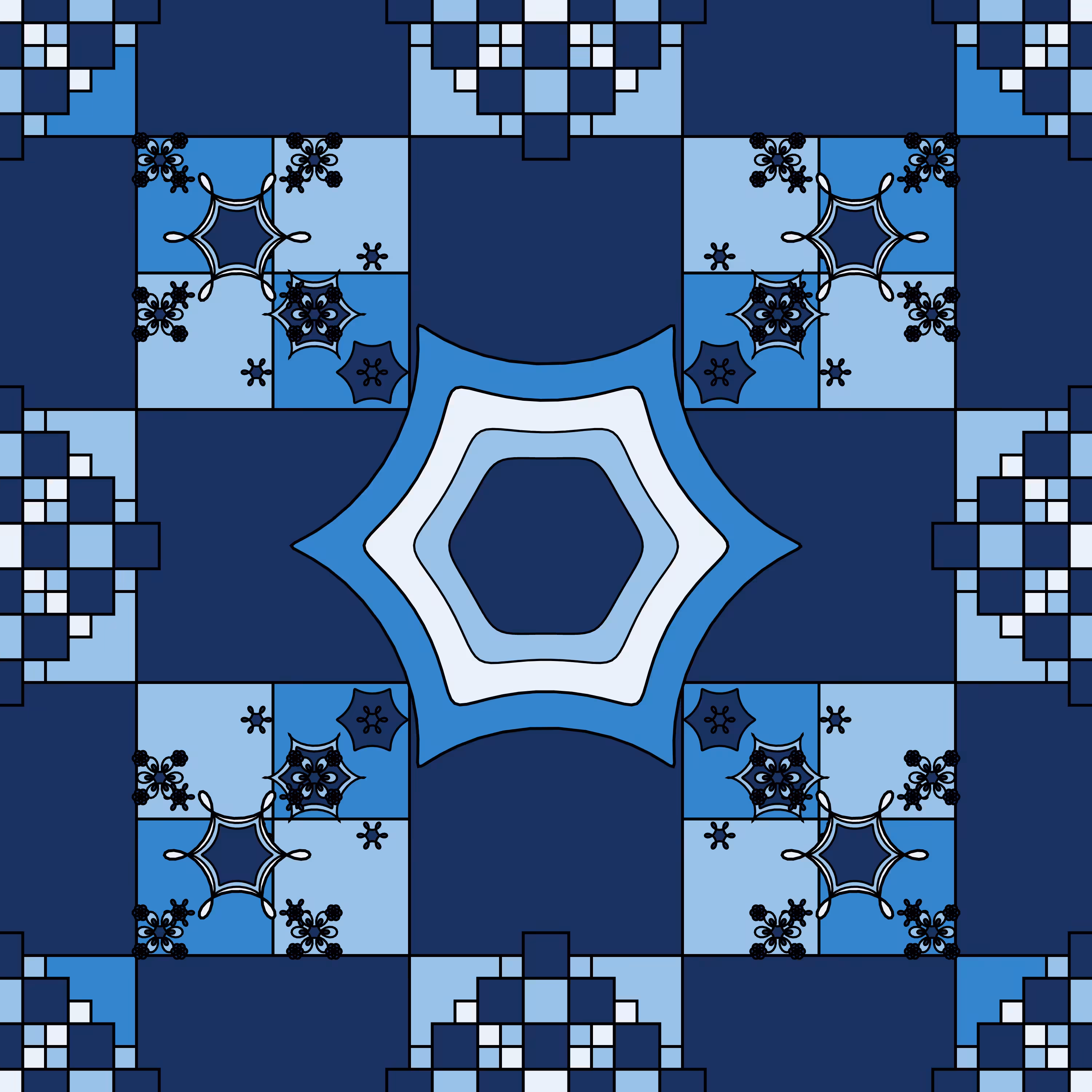 10 patterns 10 palettes #25