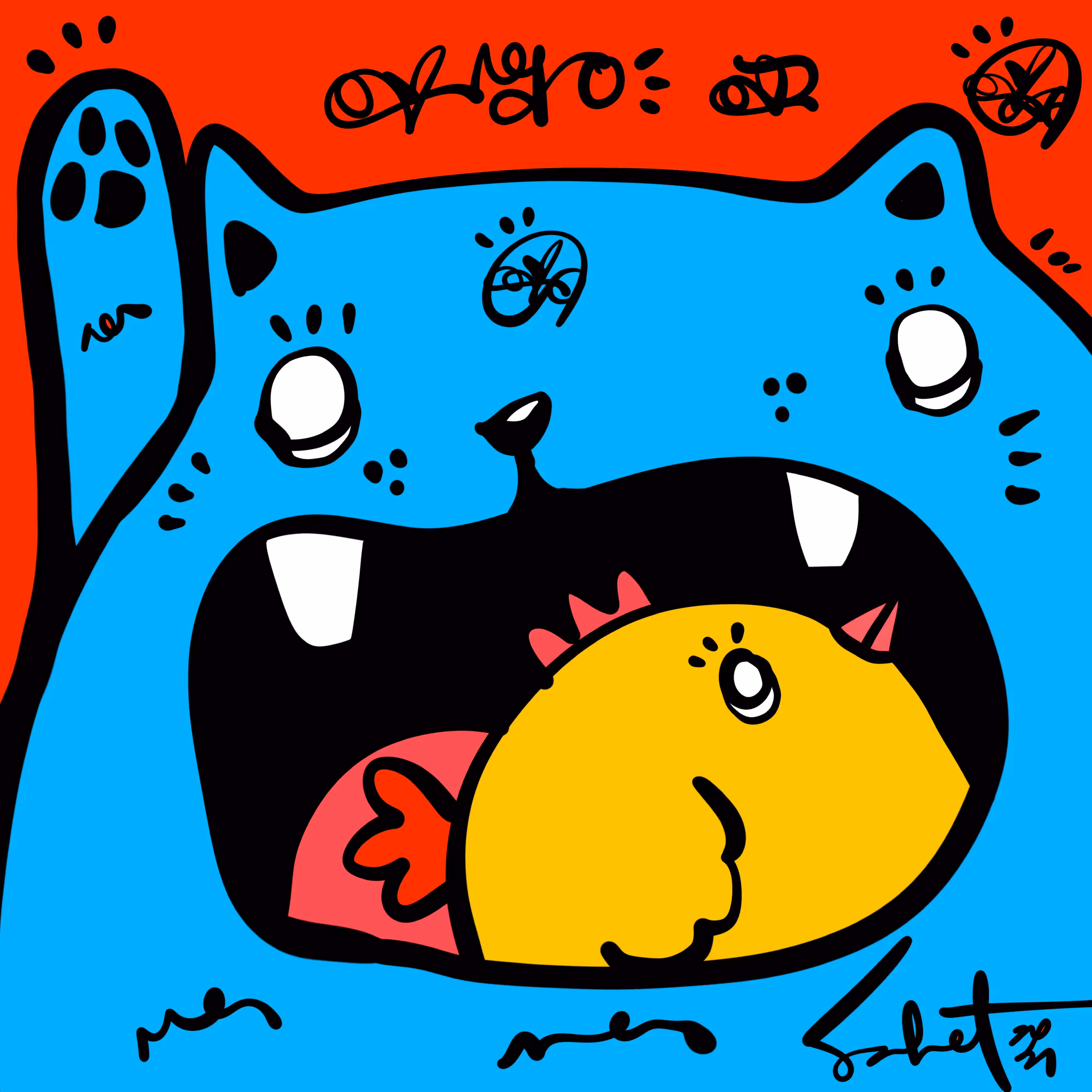Ugly Kitties by Sabet #68