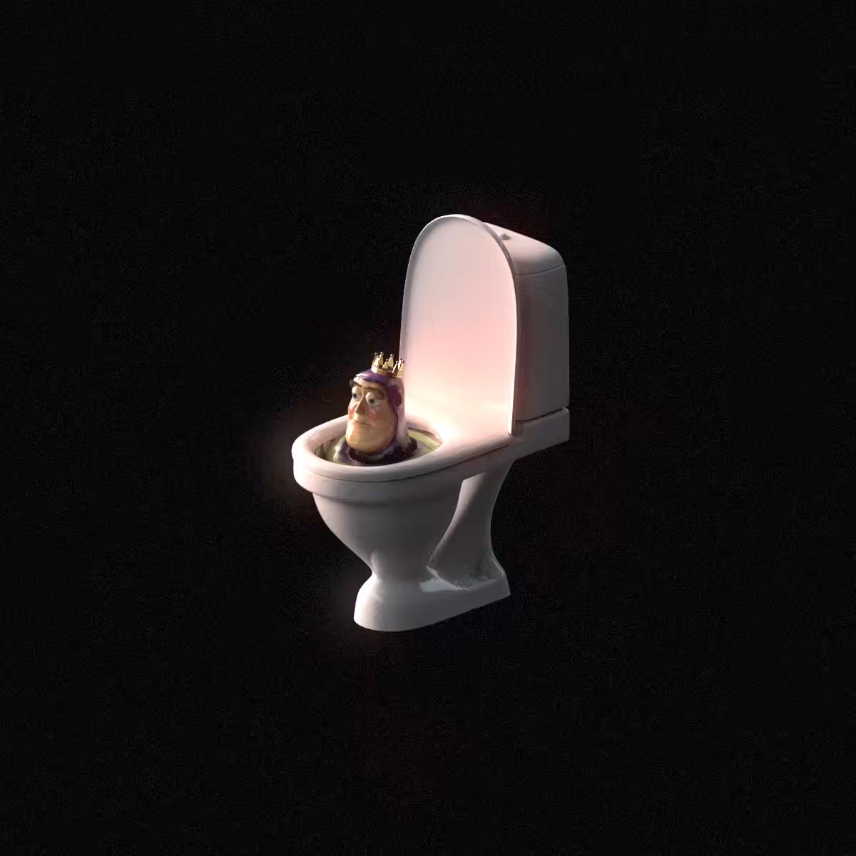 Crypto Commode: A Beeple Love Letter