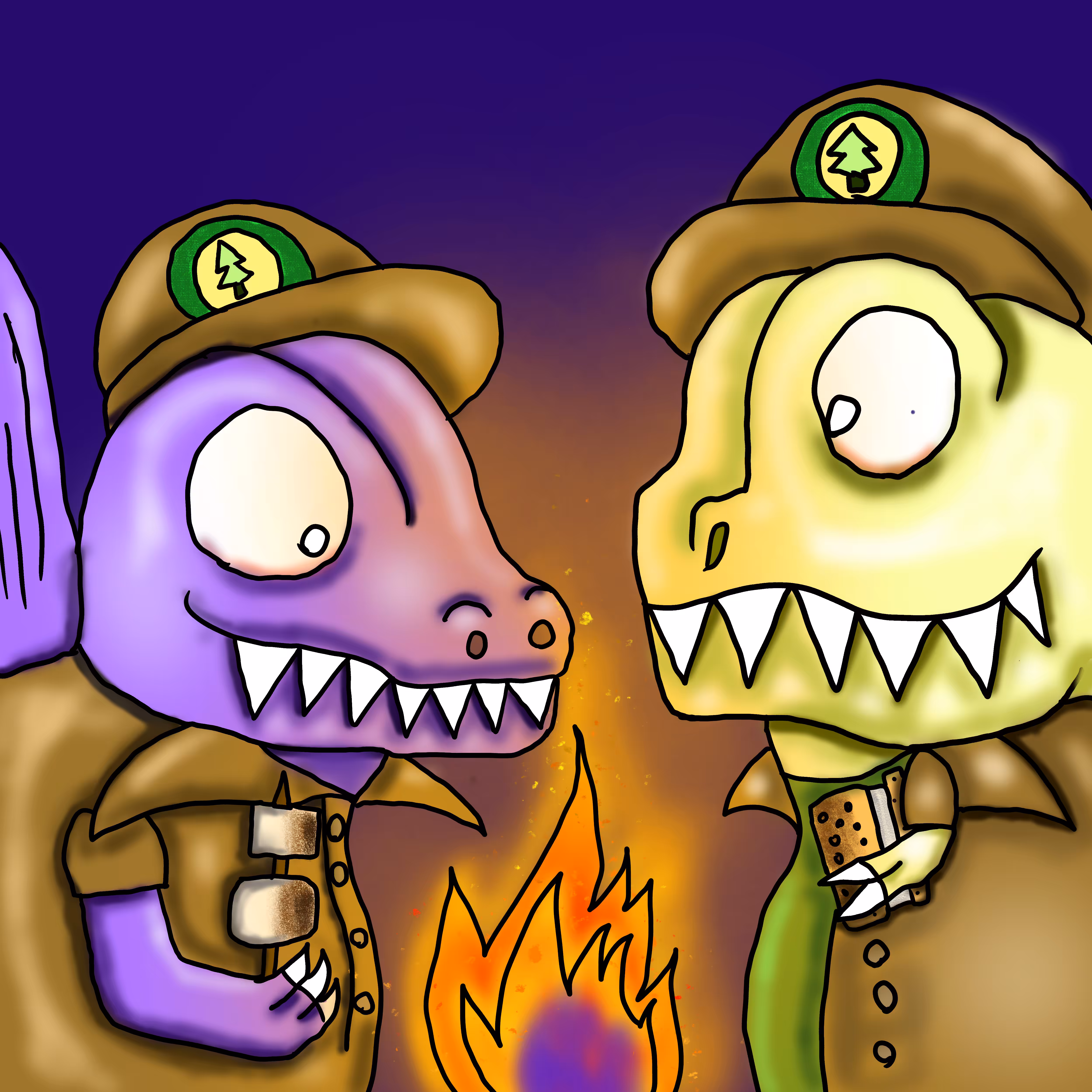 Silly Trex & friends 79