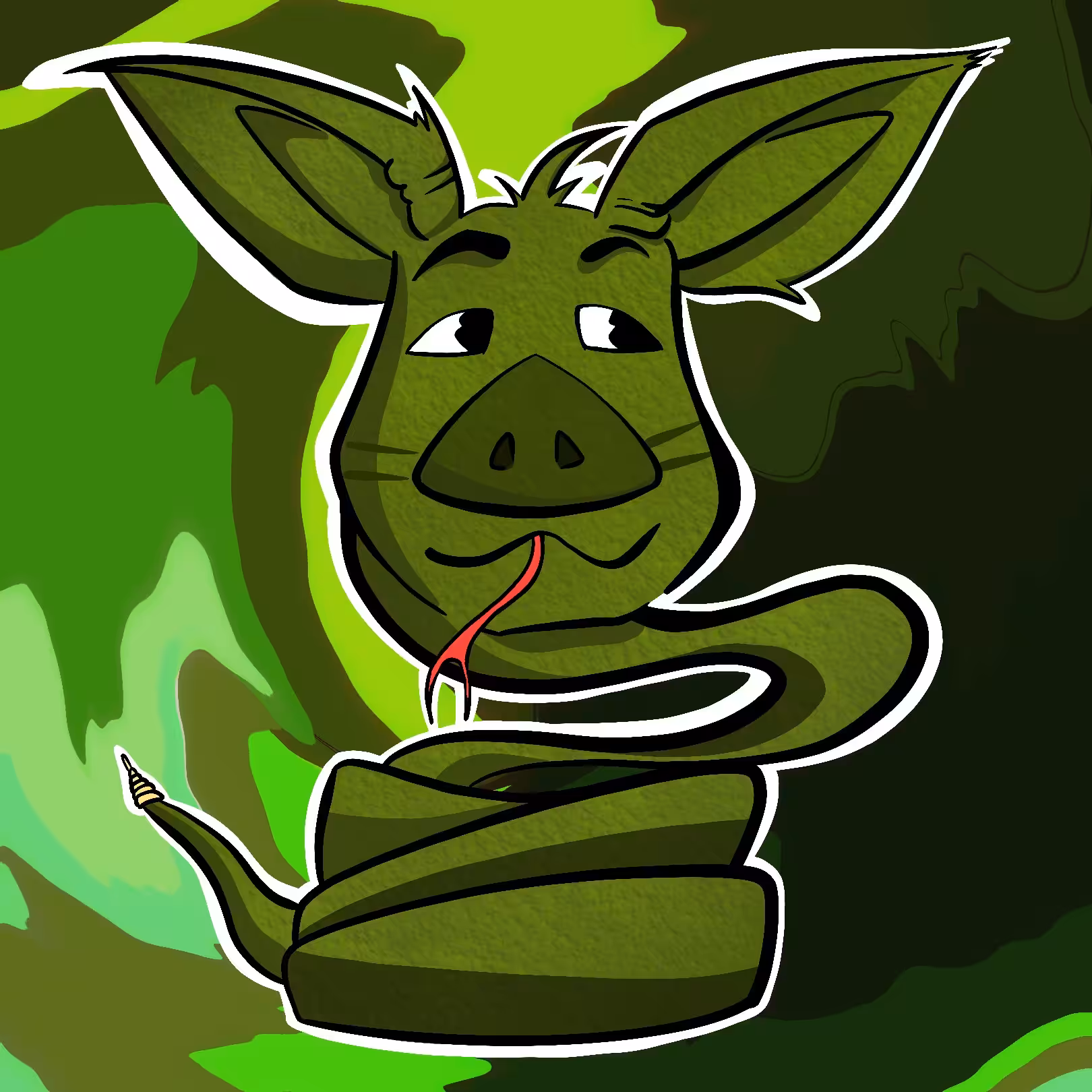 #51 JUST A PIG – SNAKE PIG