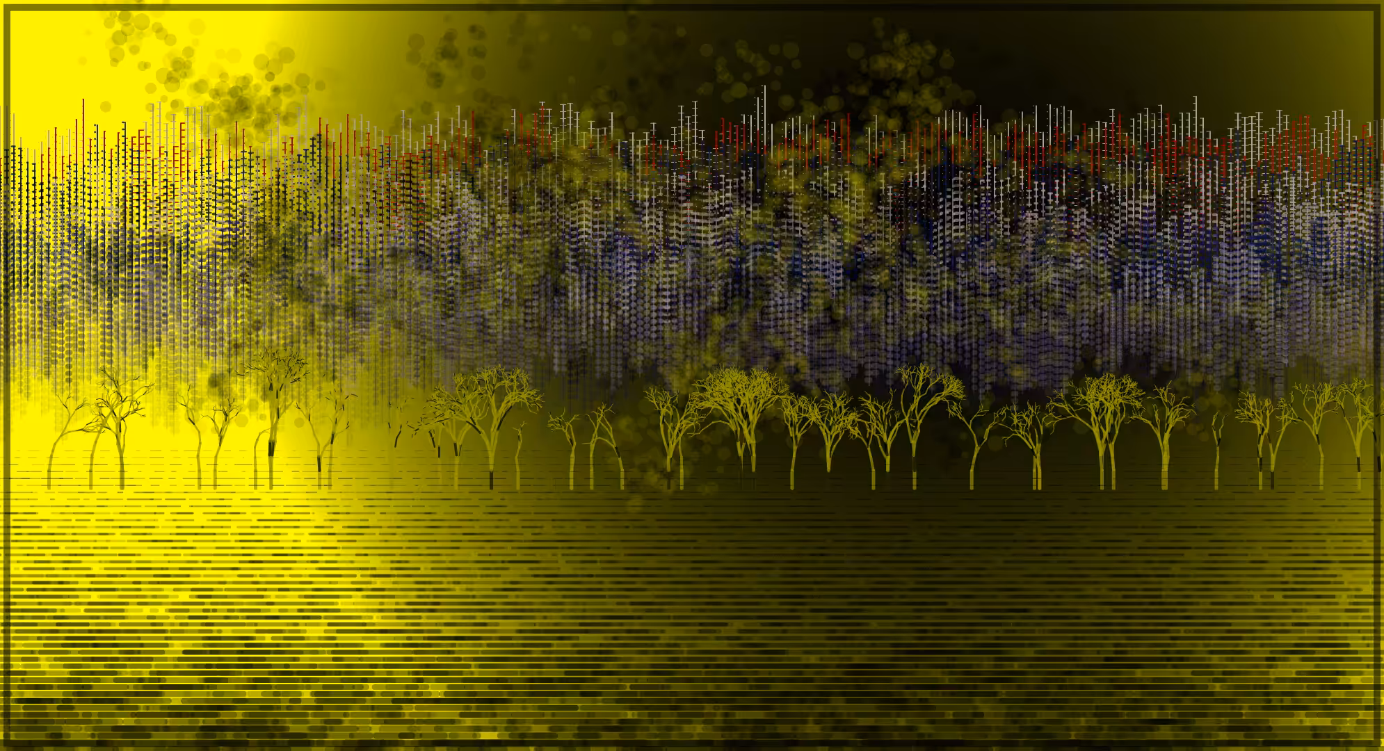 In The Distance - Tree Brush #17
