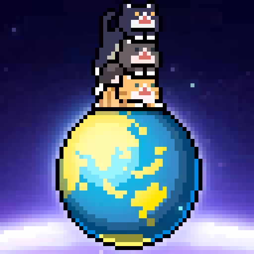 [Bit-Cat Adventure] #003 Bit-Cat on the Earth