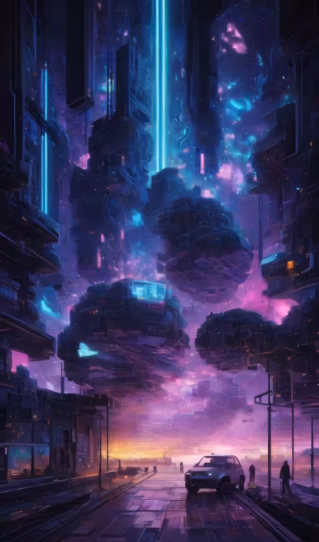On the edge of the storm