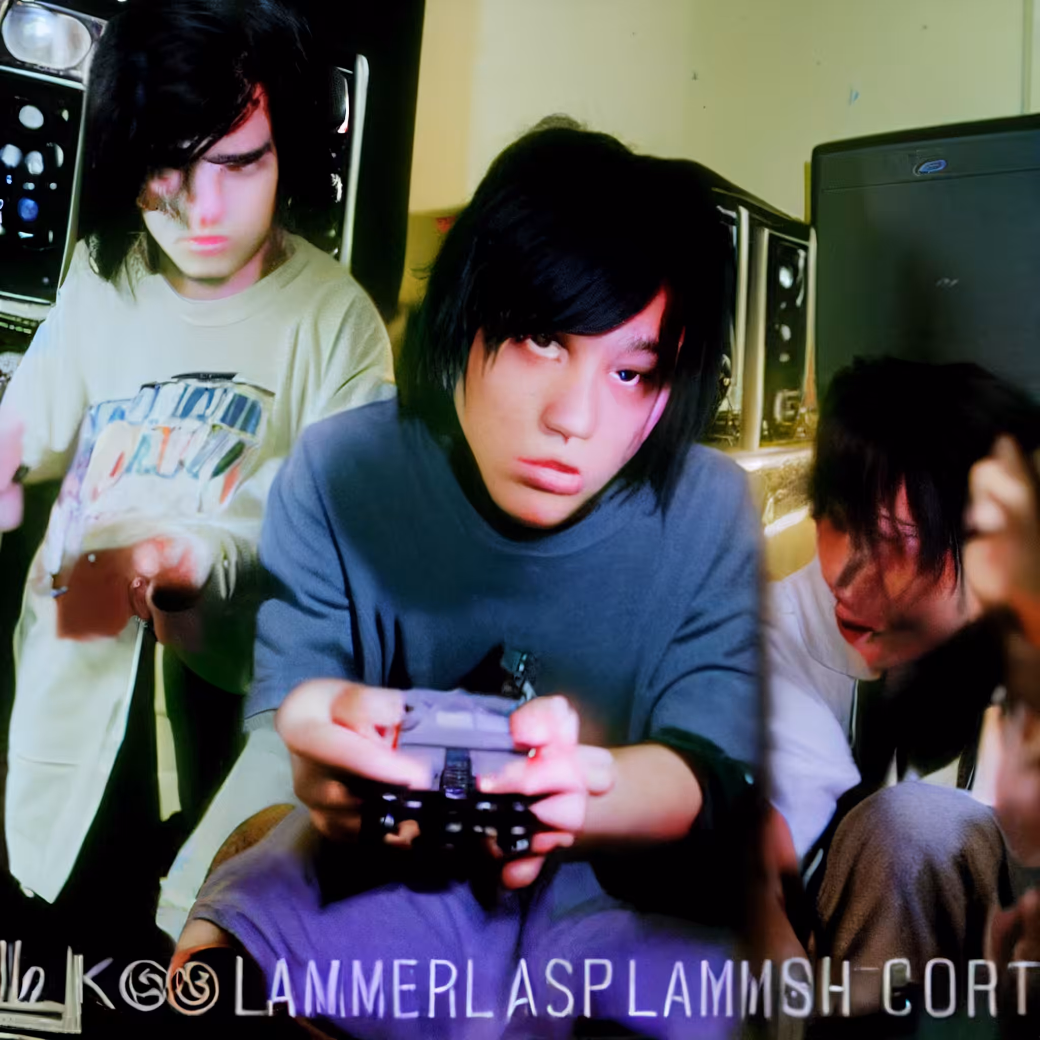 playing video games