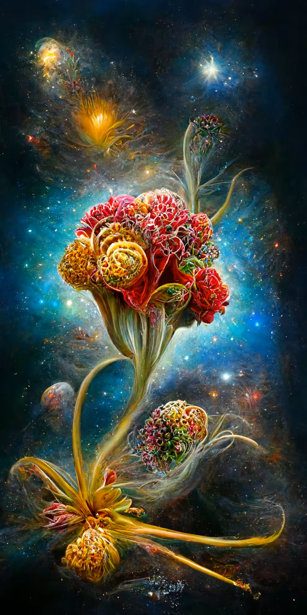 Cosmic flower VI