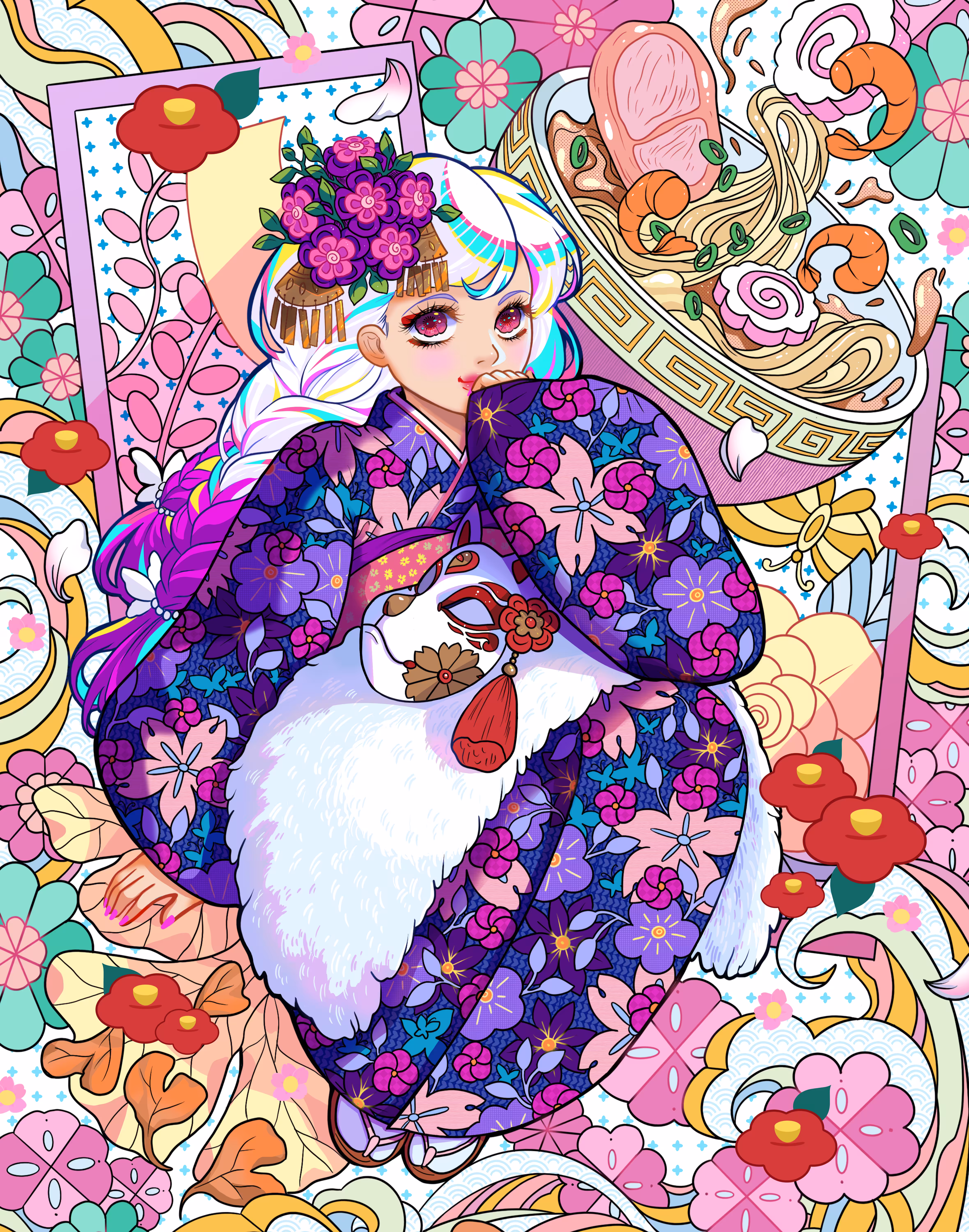 Blueming Kimono Dreams