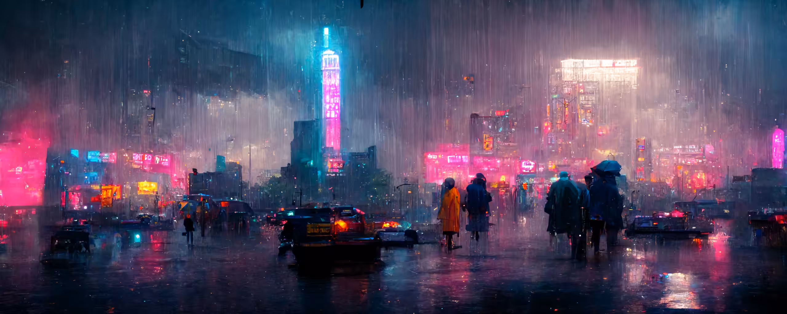Neon Rain