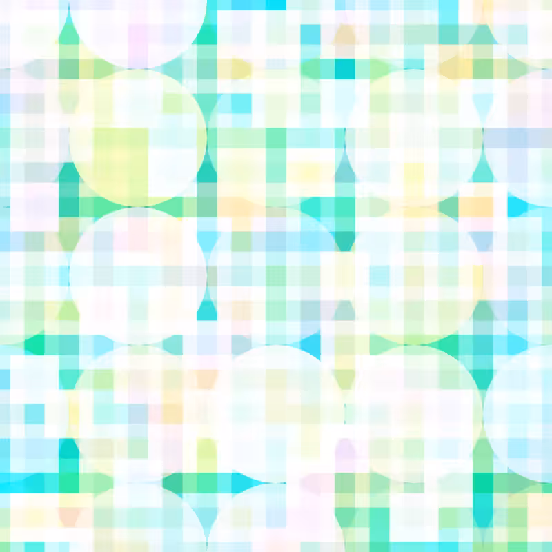 Overlapping squares and circles #5