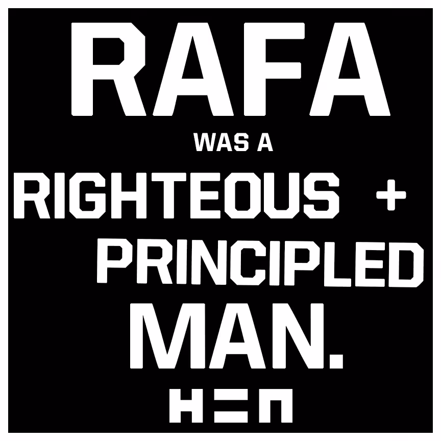 RAFA Still Lives.