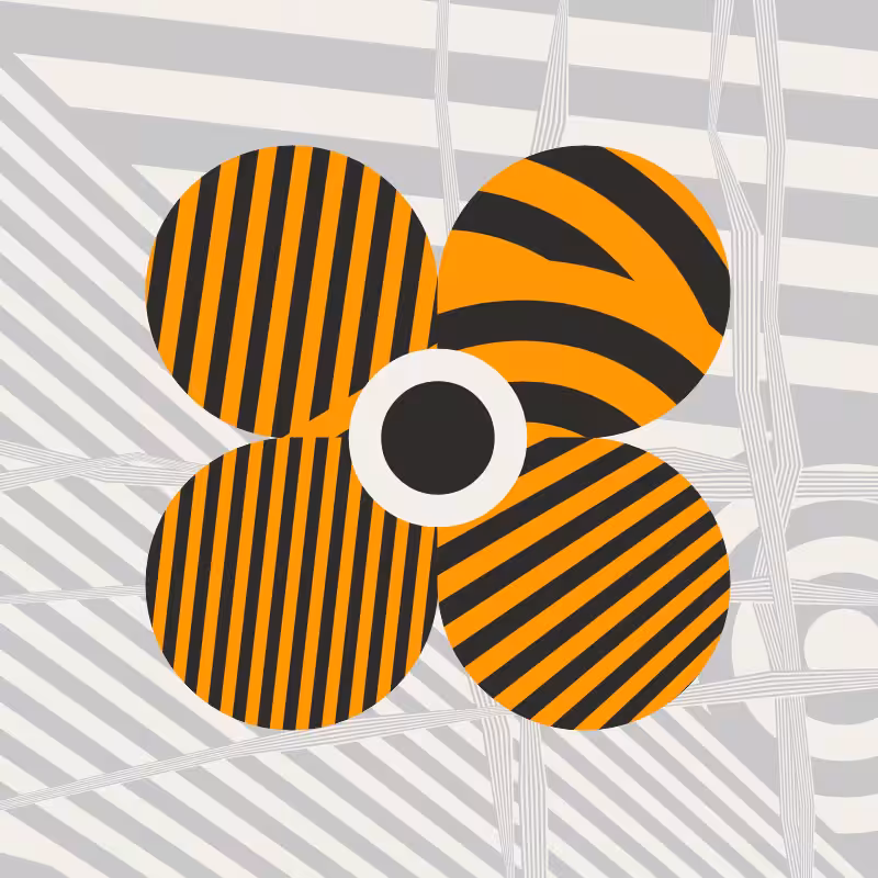 Dazzle Bloom: Big Orange #49