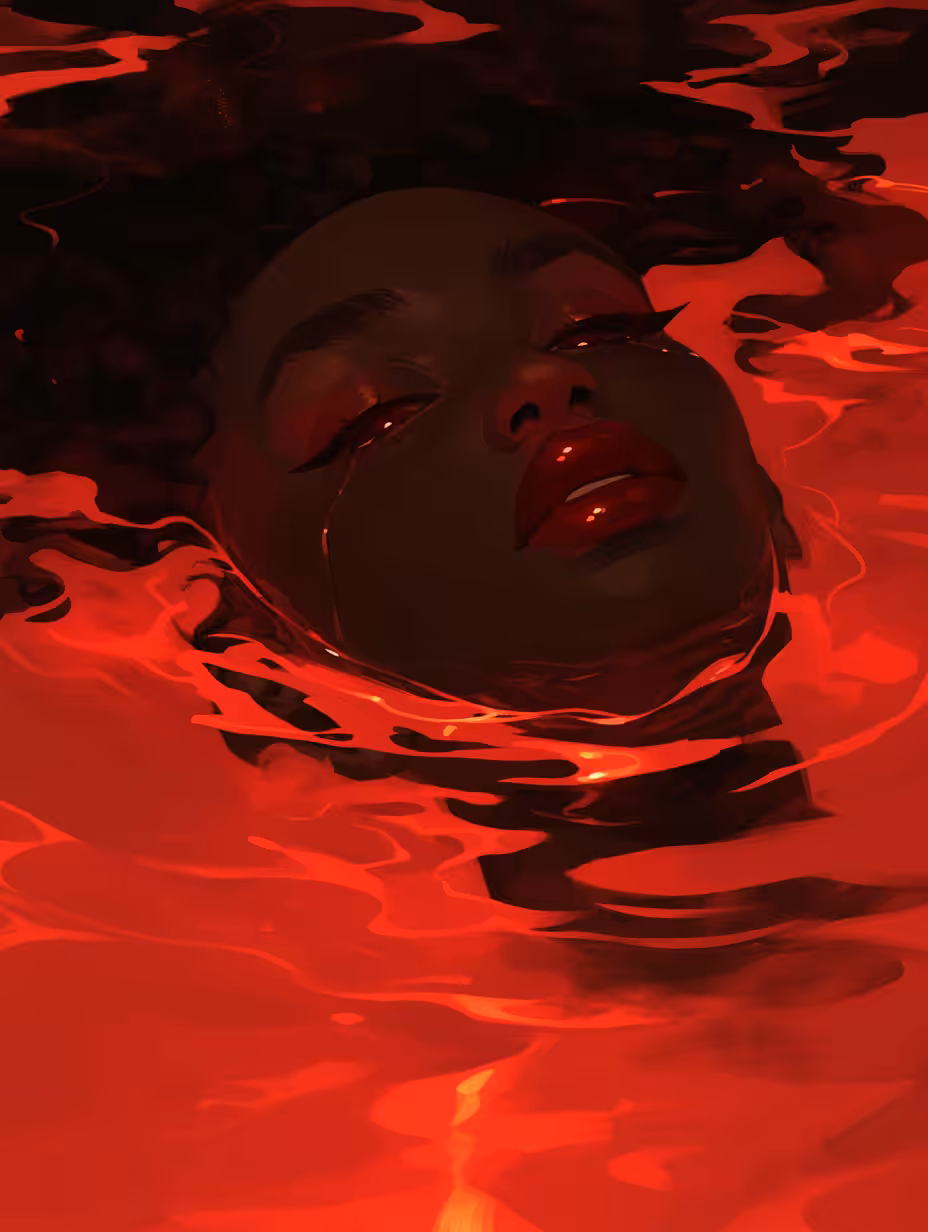 between swimming & drowning: untitled no. 15