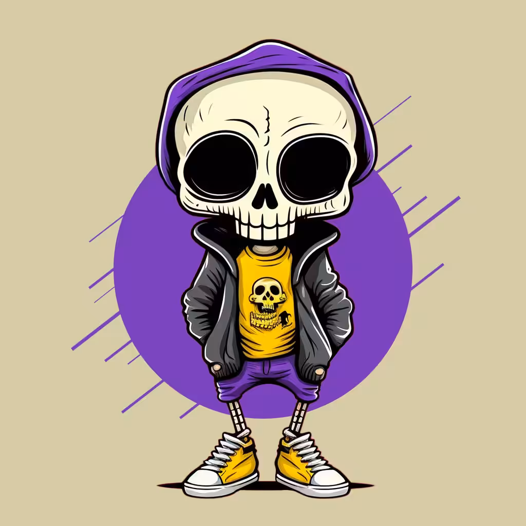 rapper skeleton #15