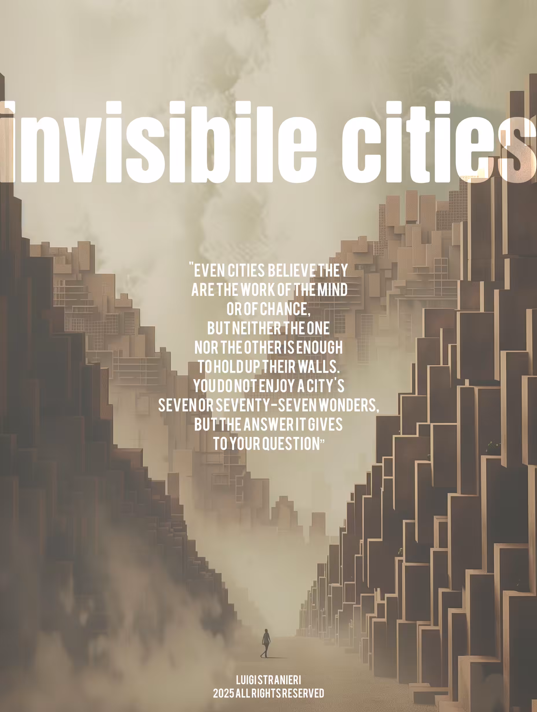 Rodeo post #545: invisible cities [poster]