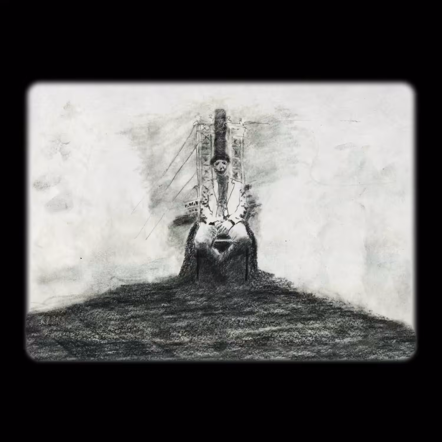 Mr "H" on a Throne