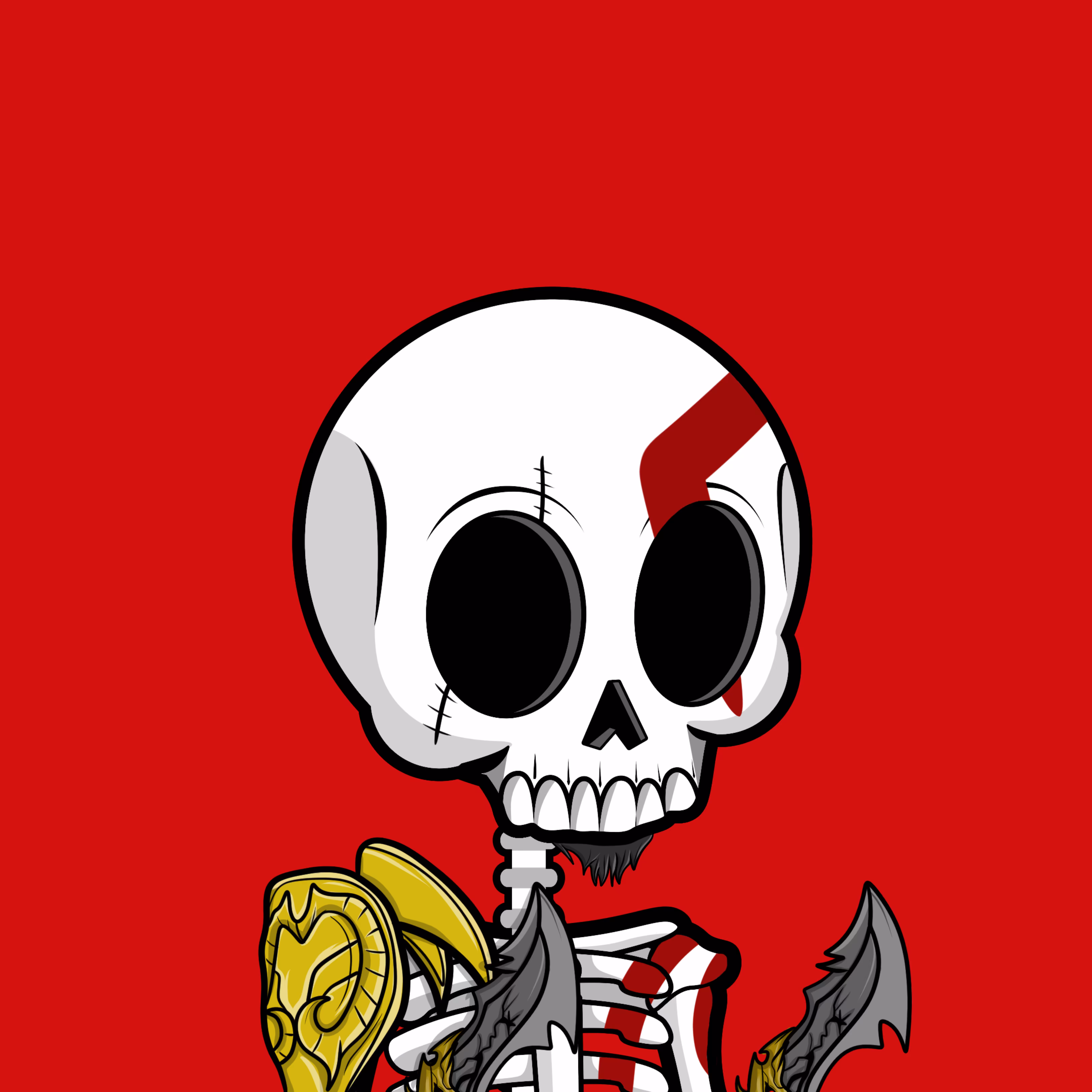 Edgar The Skeleton - Kratos #324