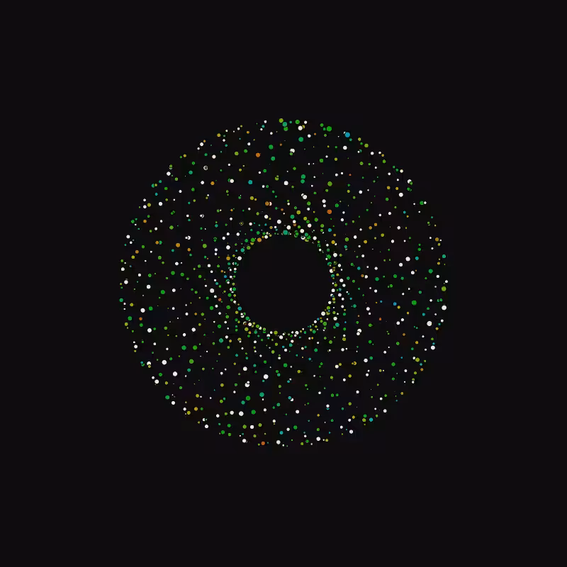 rotating particles #8