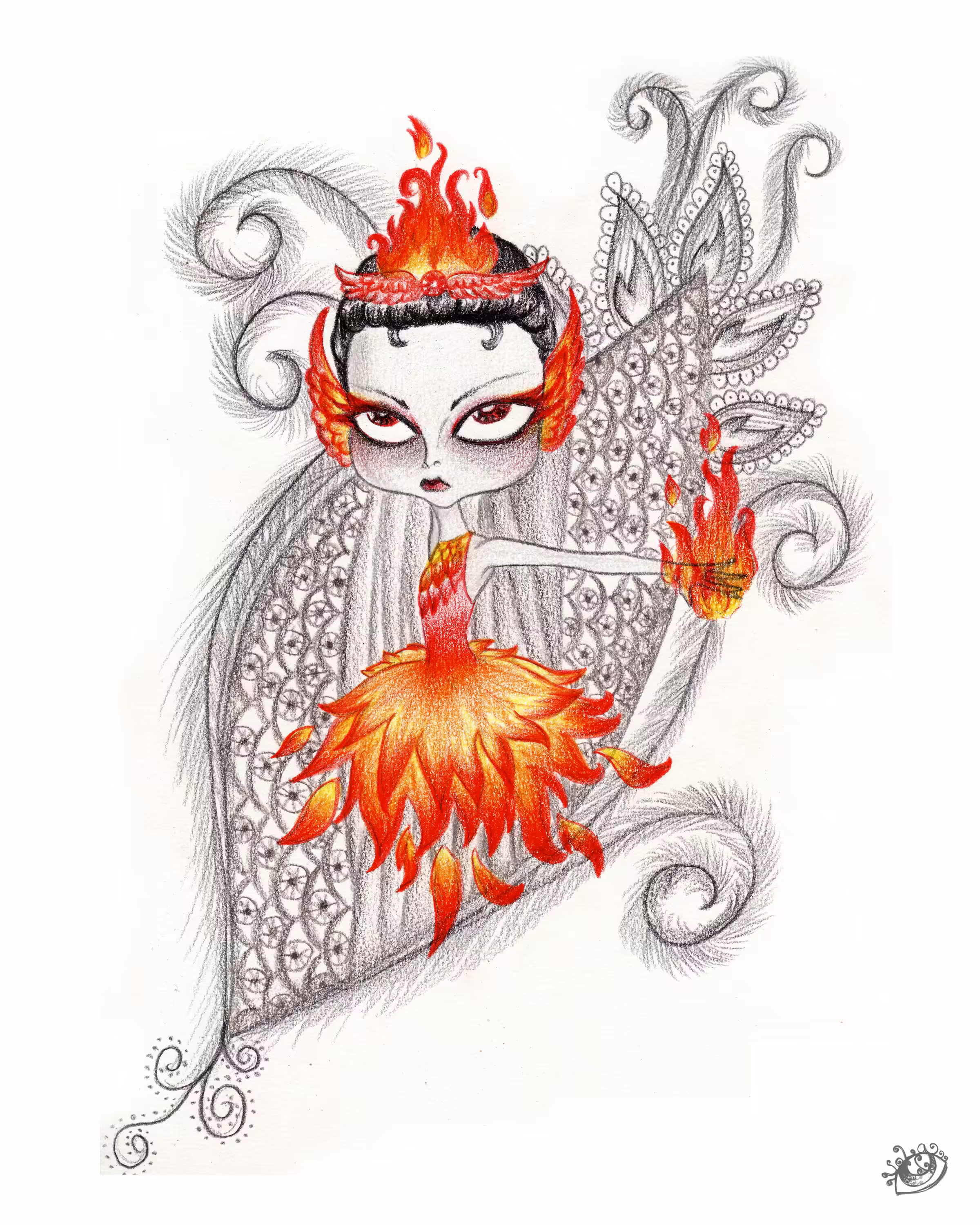 Silentia as Firebird