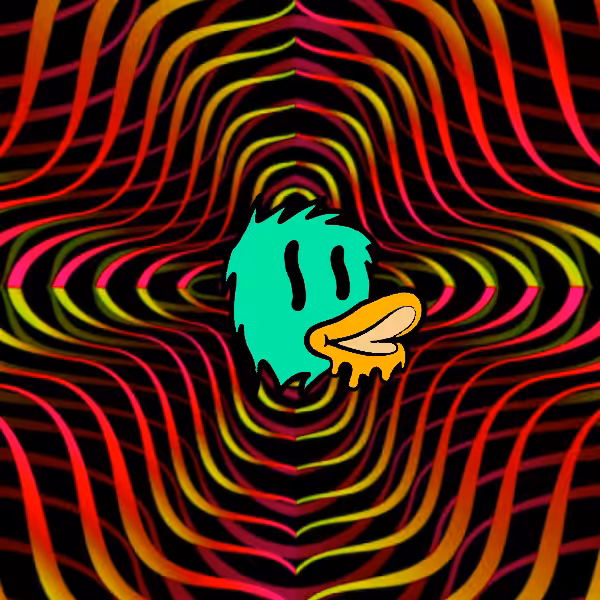 Psychedelic duck no.4