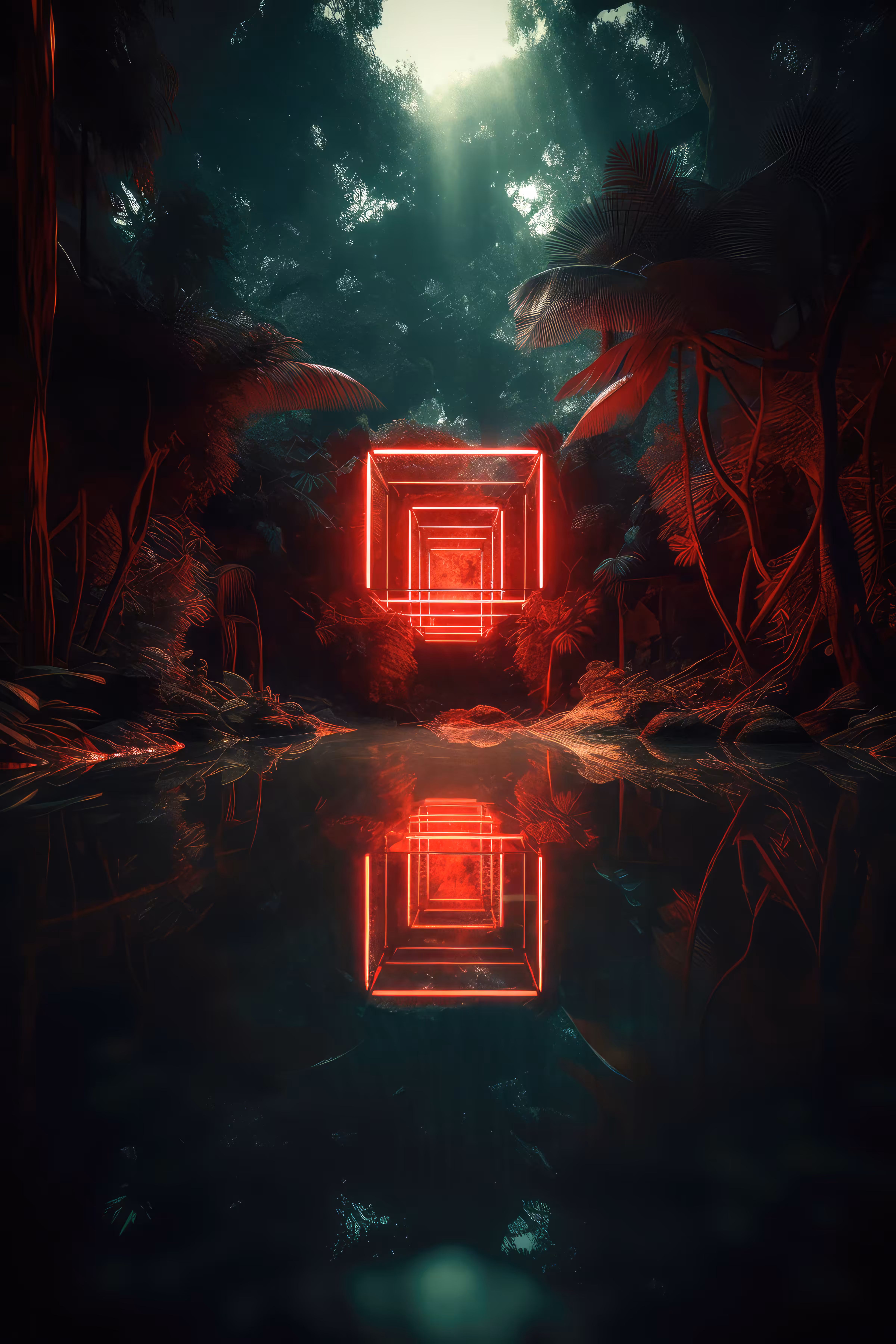 BLACK LIGHT DISTRICT #3 - Red Square Jungle