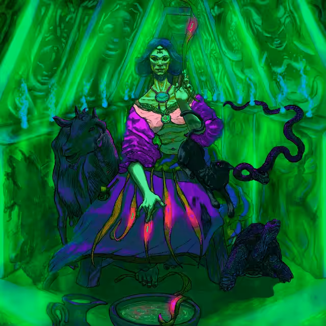 Great Mother breath - gif art