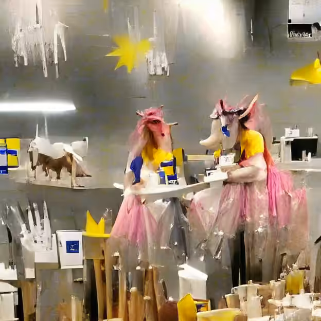 princess cowboy unicorns making meth at ikea