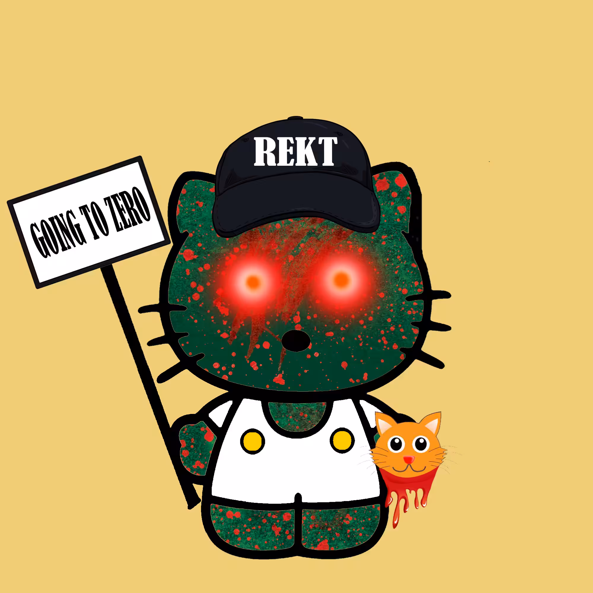 Hello Rekt Kitty - 420